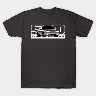 1987-90 Mustang GT Red Stripe T-Shirt